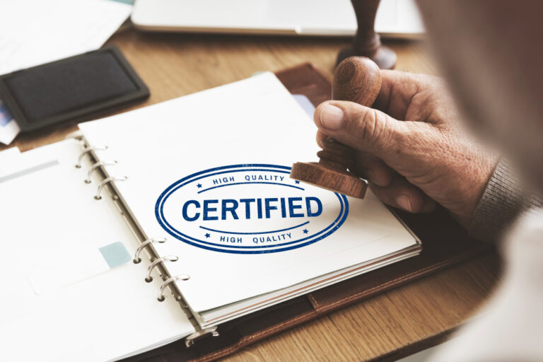 Certyfikat ISO